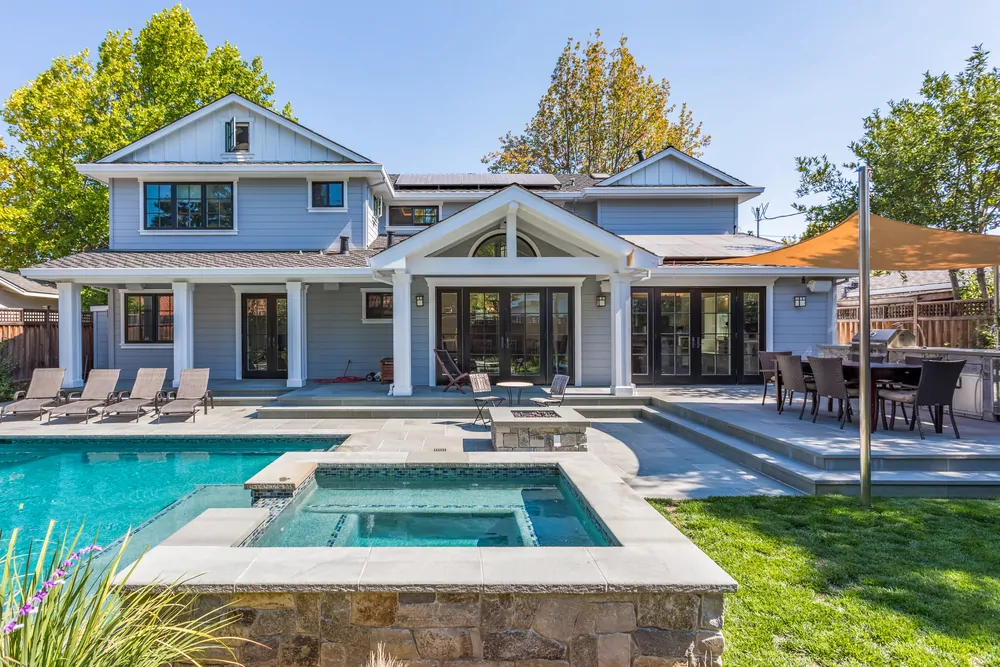What is the best landscape around a pool?