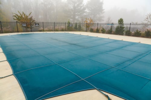 Should you cover your pool during a storm