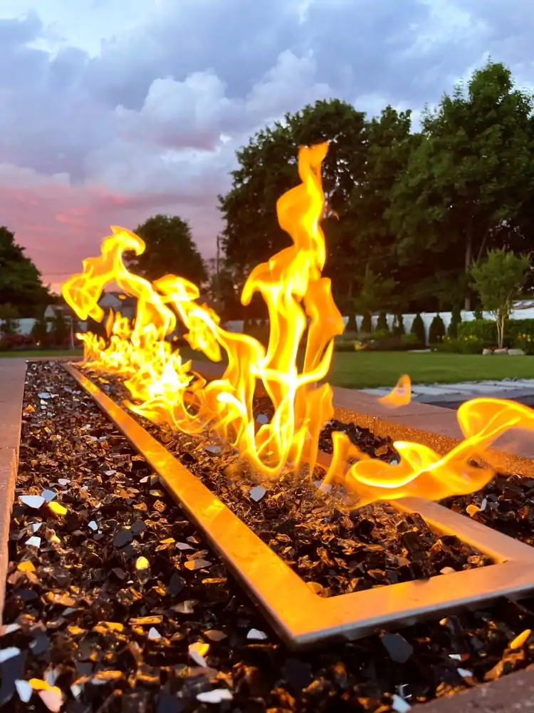 How much does a pool fire pit cost